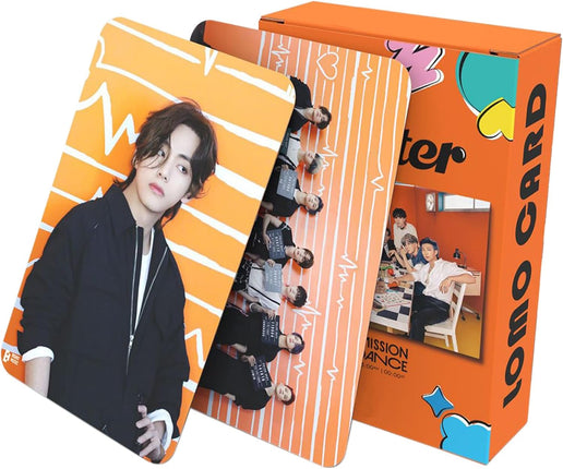 KPOPBP 55PCS New Album BUTTER Permission to Dance LOMO Cards KPOP Merchandise of Postcards for Daughter